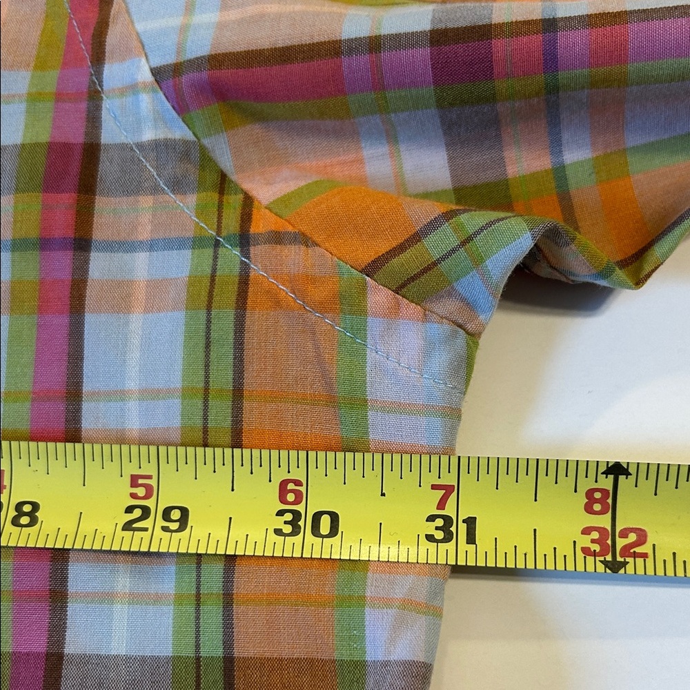 Outback Trail by Foxfire Men's 3XB Multicolor Plaid Shirt work wear casual vaca - Picture 4 of 8